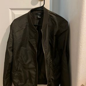 Khaki bomber jacket